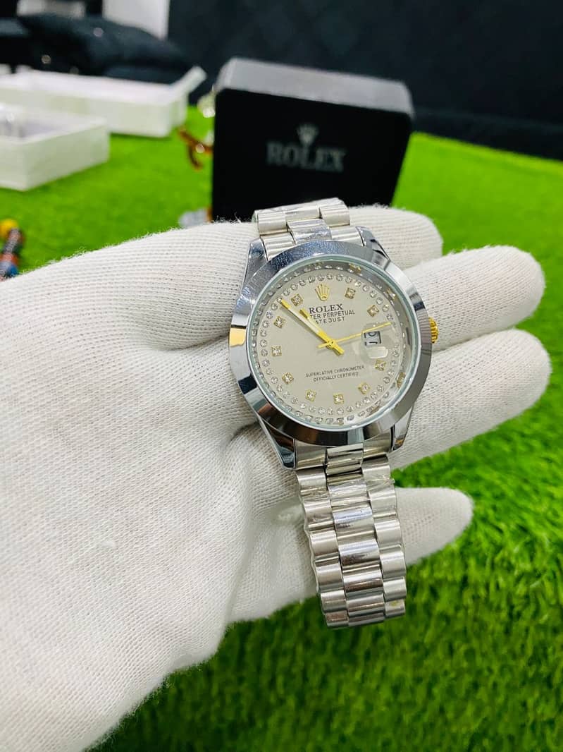 Rolex Wrist Day And Date adjust Prepetual Watch available 2