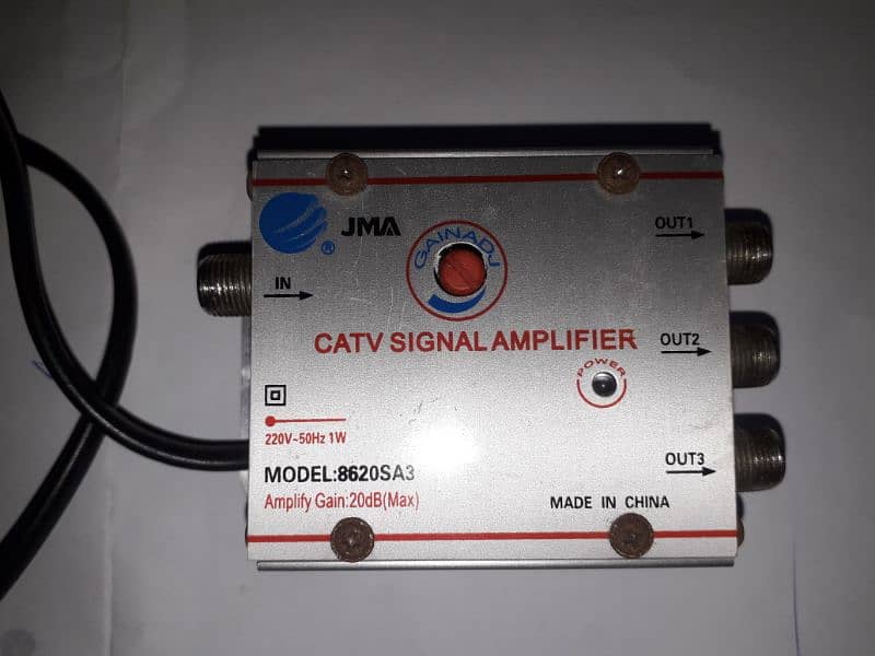 CA TV signal amplifier 0