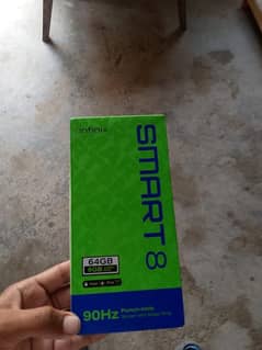 INFINIX SMART 8 3+3 GB 64gb ha 10 month wrantyy exchange possible