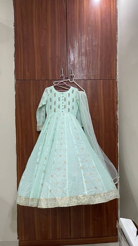 Anarkali frock 1