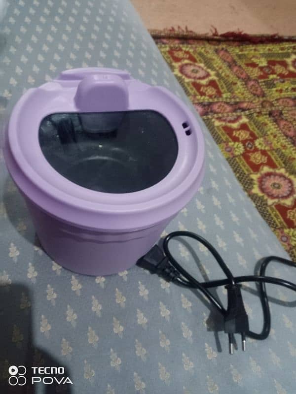 Purple Electric Hot Pot and kettle One Person Electric Cooking 4