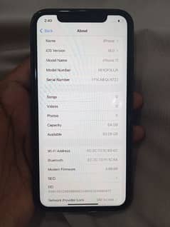 Iphone 11 jv 64gb (IOS 18 updated) 0