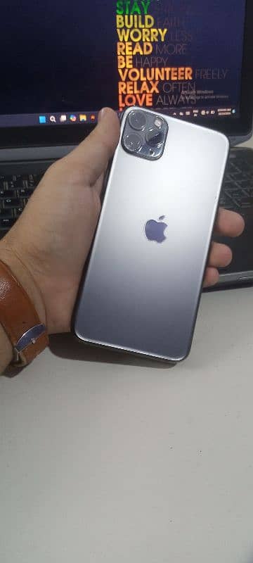 iphone 11 pro max | 256GB | Black Color | water pack 8