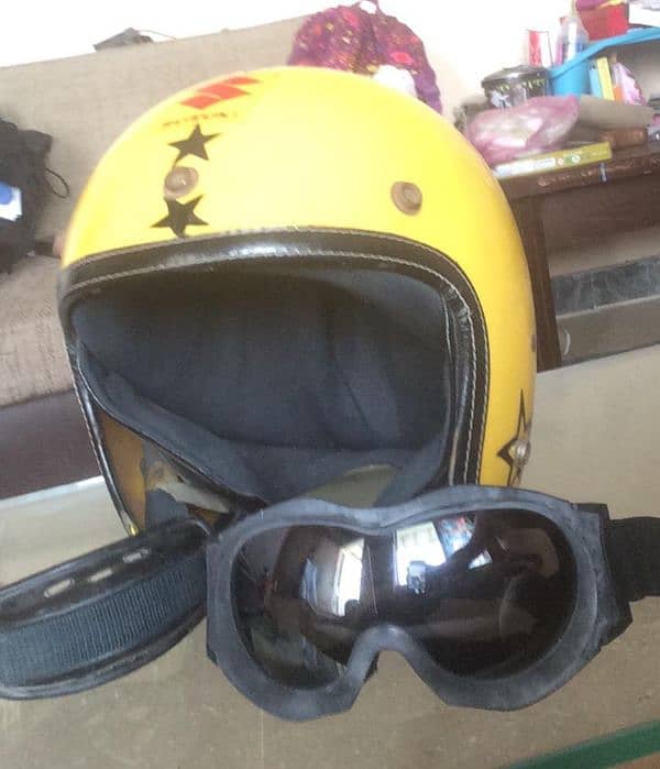 helmet with glasses 1