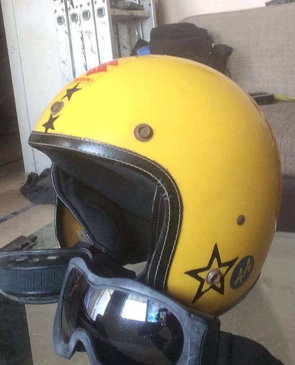 helmet with glasses 2