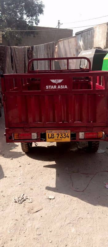 STAR ASIA 150cc. loader rickshaw. all complete file Karachi. 7