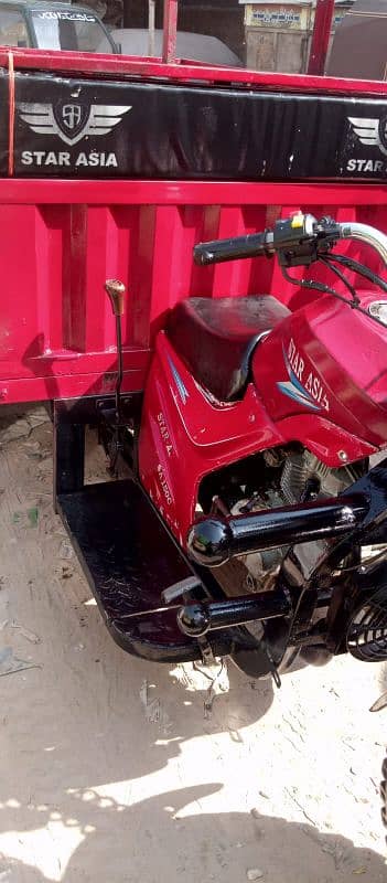 STAR ASIA 150cc. loader rickshaw. all complete file Karachi. 8