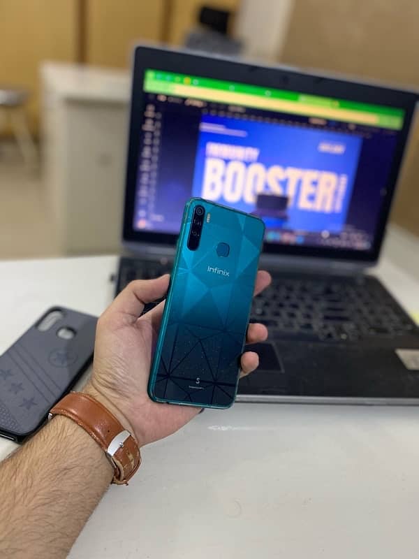 infinix S5 lite | 4/64 GB | Ocean Blue | Clean Condtion 5