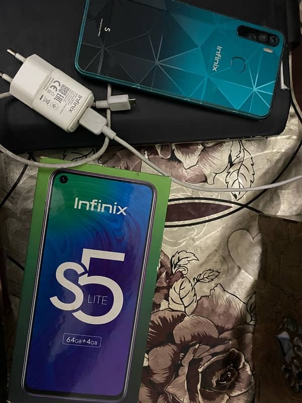 infinix S5 lite | 4/64 GB | Ocean Blue | Clean Condtion 7