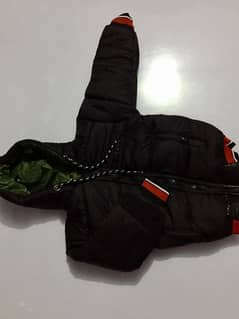 1 Pc boy's stitched polyester puffer jacket 0