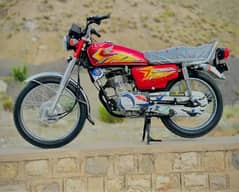 Honda 125 Red Color 2021 model lash condition