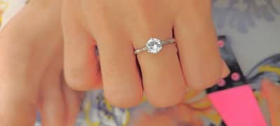 moisonite diamond ring 0