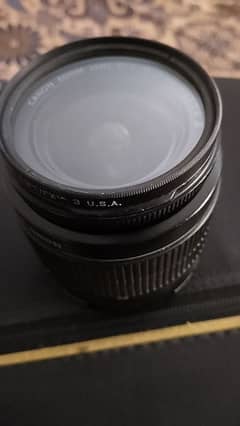 canon 18.55mm with uv filter 0