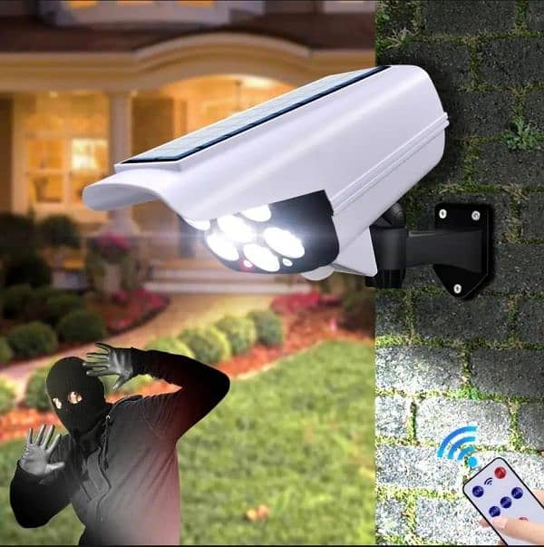 Solar Motion Sensor Outdoor Wall Light 2