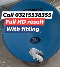 Dish antenna network sale and service call 03215538355