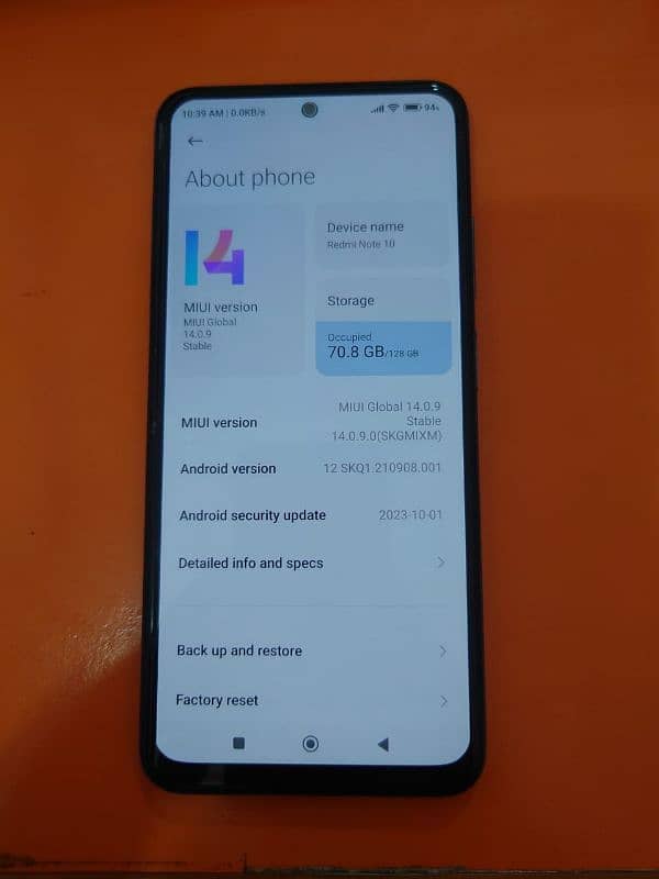 Redmi Note 10 4+2/128 Box+Charger Cheap Price 6