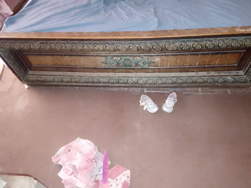 3 pice set bed almari diwidarr 1