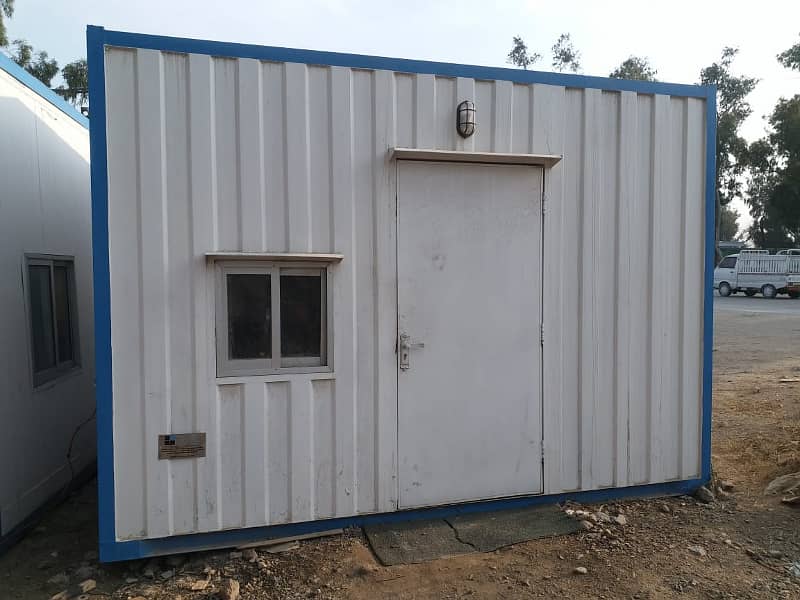 shipping container office container prefab cabin porta cabin security cabin 1