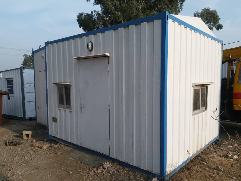 shipping container office container prefab cabin porta cabin security cabin 2