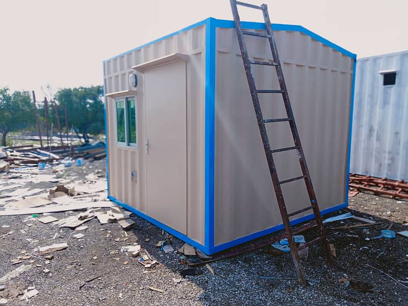 shipping container office container prefab cabin porta cabin security cabin 3