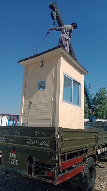 shipping container office container prefab cabin porta cabin security cabin 9