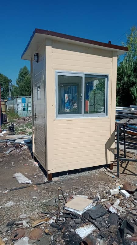 shipping container office container prefab cabin porta cabin security cabin 10