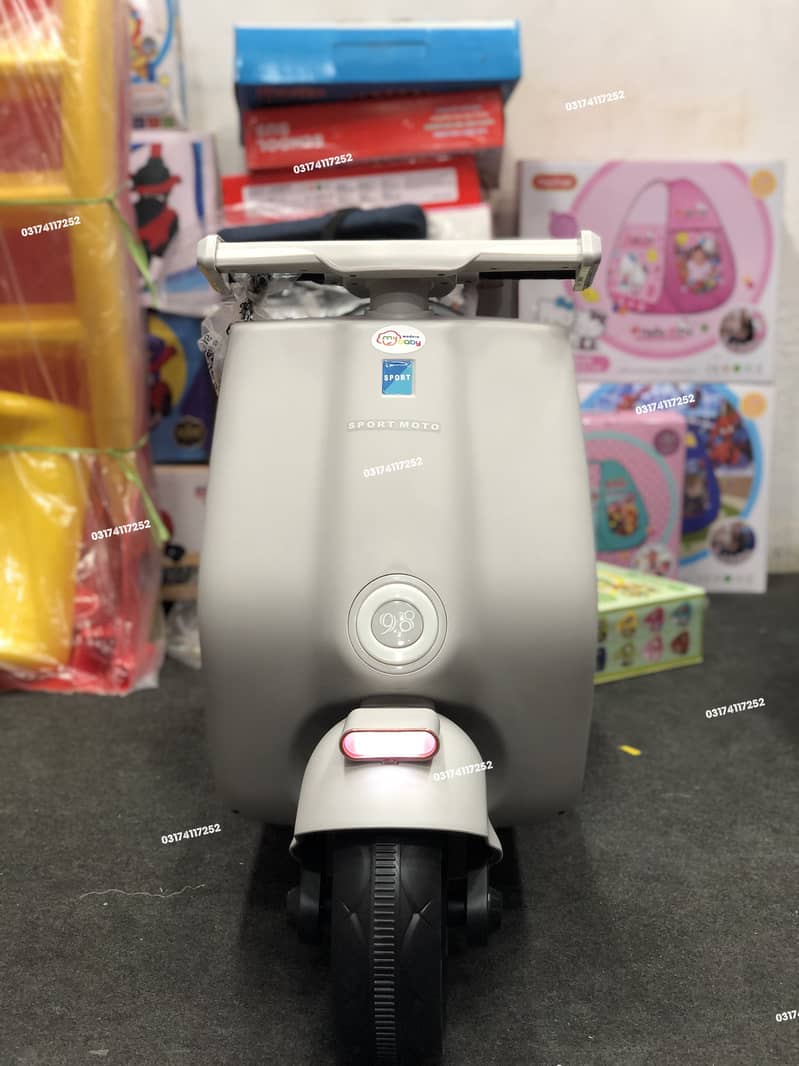 Kids Scooty | kids bike | Vespa | Girl Scooty | Electric Car | battery 4