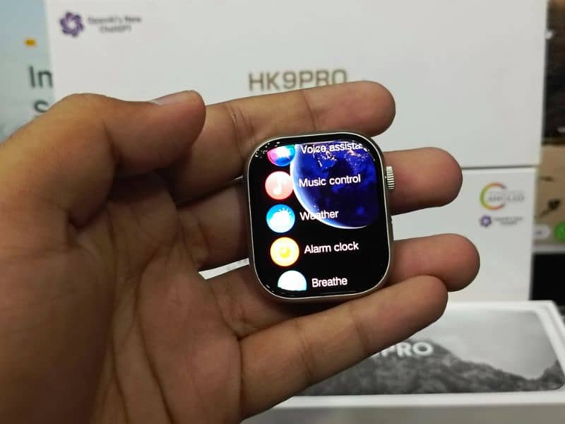 Hk9 Pro Max & Hk9 Pro AMOLED Display 100% Guaranteed Smart watch 14