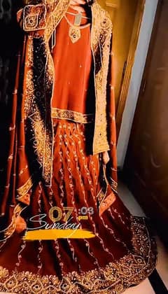 wedding wear lehenga, bridal or formal wear