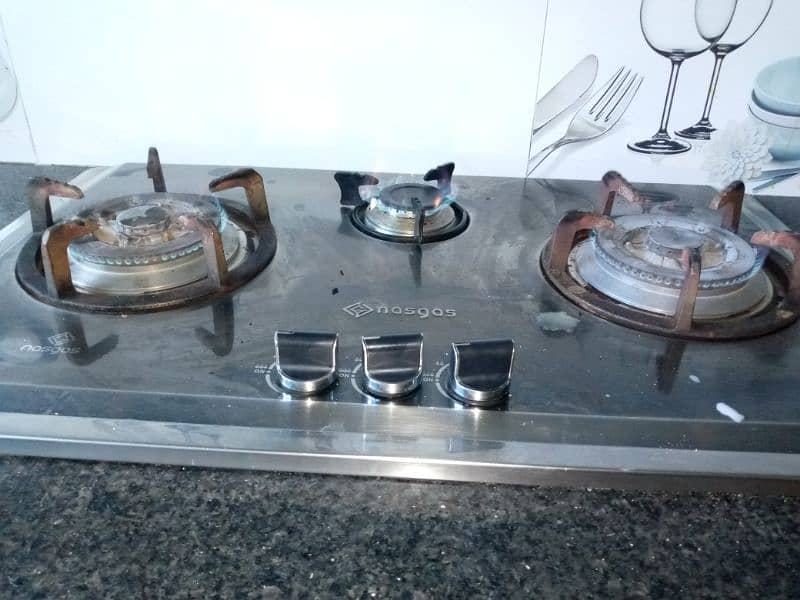 Nas gas stove little bit use for sale  in good condition 1