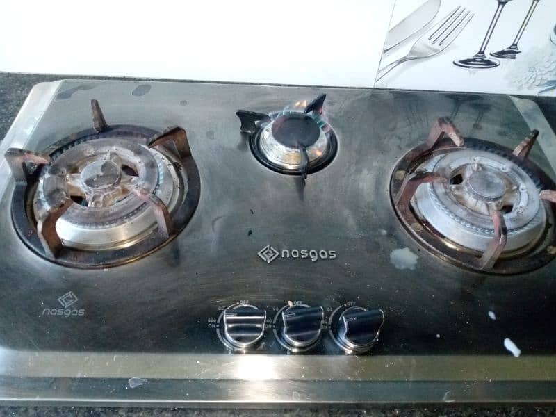 Nas gas stove little bit use for sale  in good condition 2