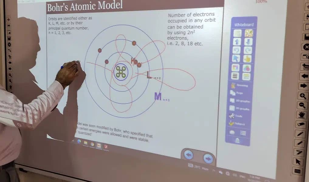 Interactive Whiteboard, Smart Touch Display IFP, SmartBoard, Projector 12