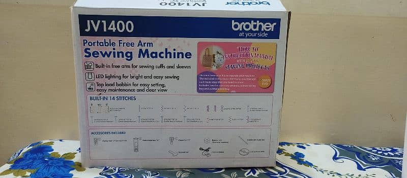 brother swing machine JV1400 1