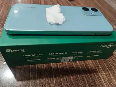 Exchange & Sale Sparx Neo 5 Plus, all Accessories, 7 months warranty 0