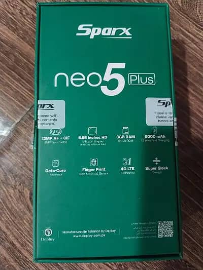 Exchange & Sale Sparx Neo 5 Plus, all Accessories, 7 months warranty 3