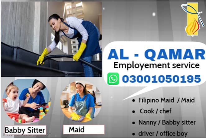 Maids / House Maids / cook / House chef / Baby Sitter maid available 0