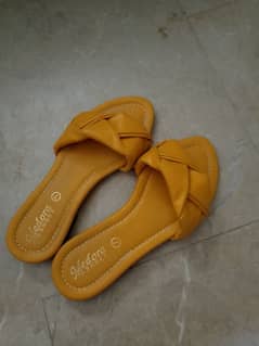 used slipper and sandals