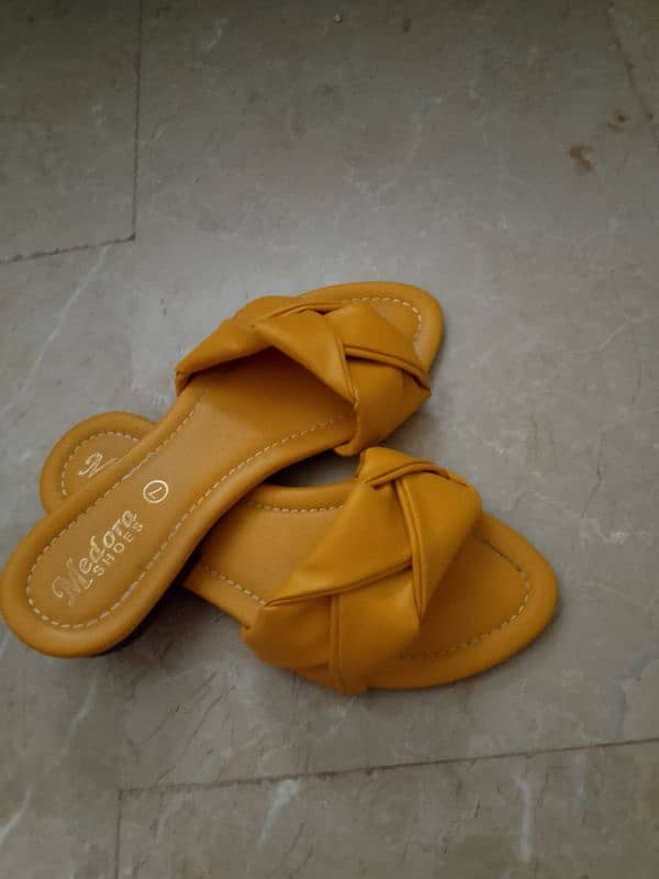 used slipper and sandals 1