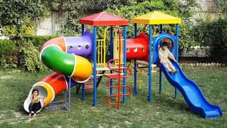 Swings|Slide|Bench|Gazibo|Tree House|Indoor ActivitiesA. D Kids Swing