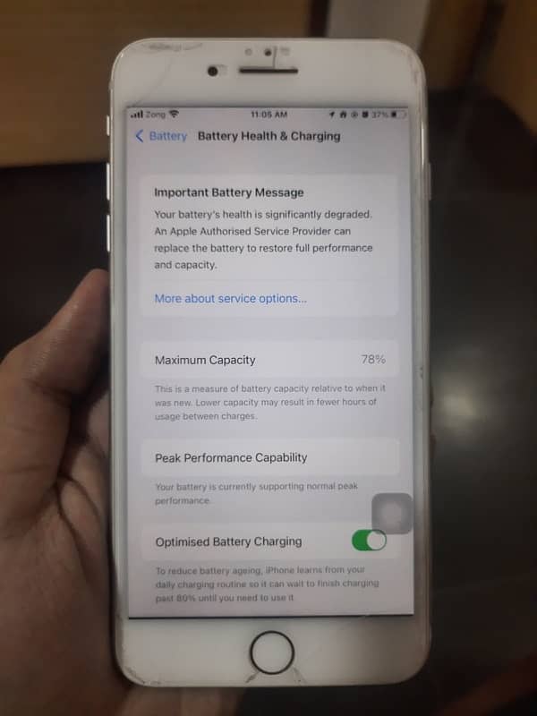 iPhone 8 plus mint condition urgent sale. 3