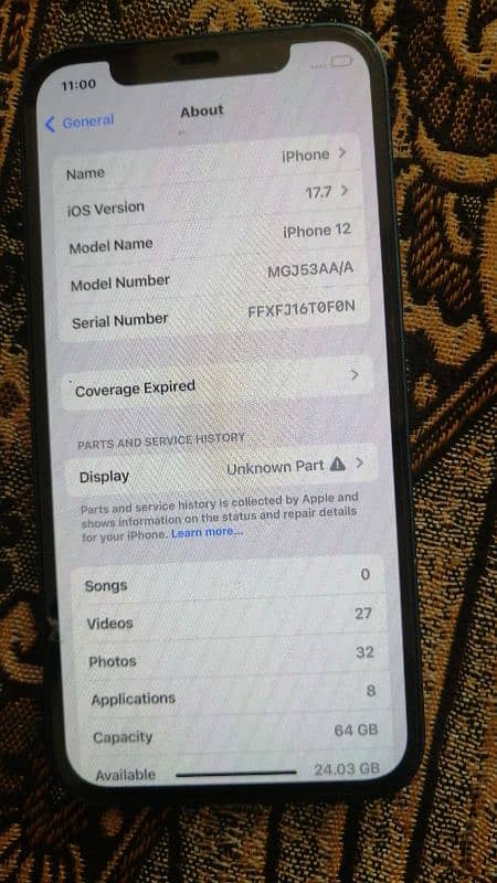 IPhone 12 blue 64 gb factory unlock 2