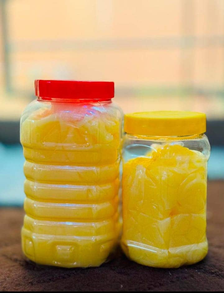 Pure desi ghee (home made)100%/Home made desi ghee/ 1