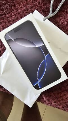 Box Pack IPhone 16 Pro Max 256 GB