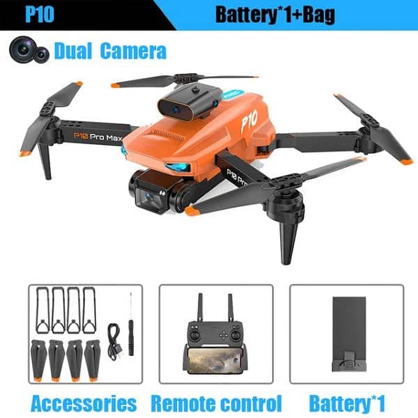 P10Pro Foldable Camera Drone High Quality Camera Drone with Obstacle 7