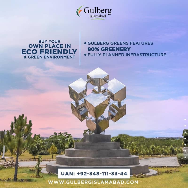 commercial plots for sale in Gulberg Greens 3