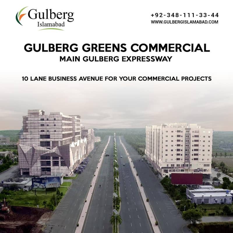 commercial plots for sale in Gulberg Greens 15