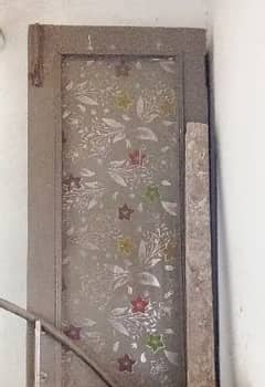 Wood Glass Door 0