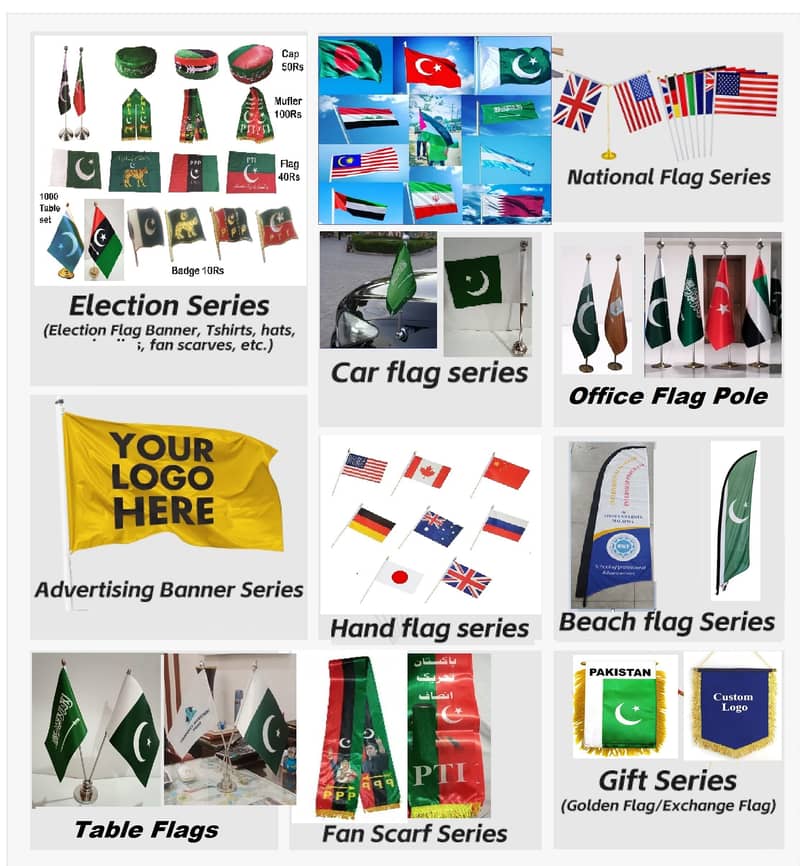 Country Flags, Pakistan flag, custom flag , government flag, all pole 0