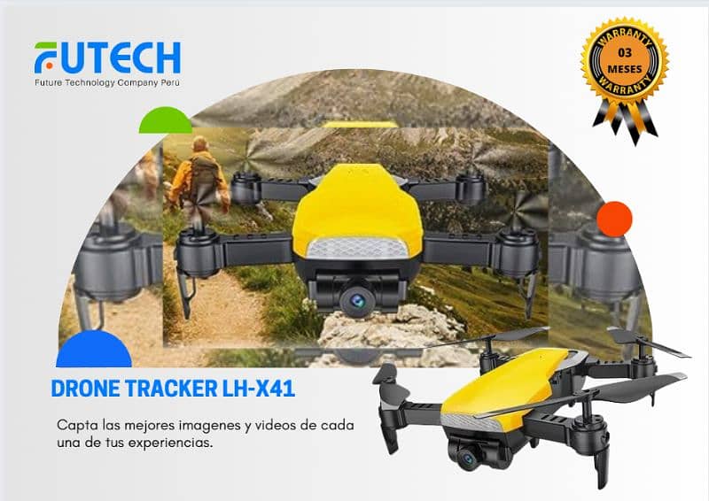 LH-X41 Tracker Remote Control Folding Drone With High Quality 7