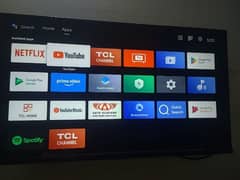 TCL LED 43 Inch smart android Tv 0